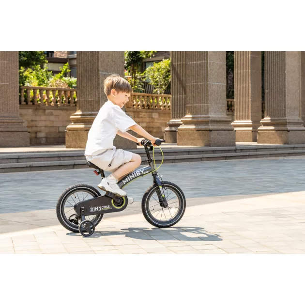 QPLAY Miniby 3in1 kerékpár Grey 2 - 8 év