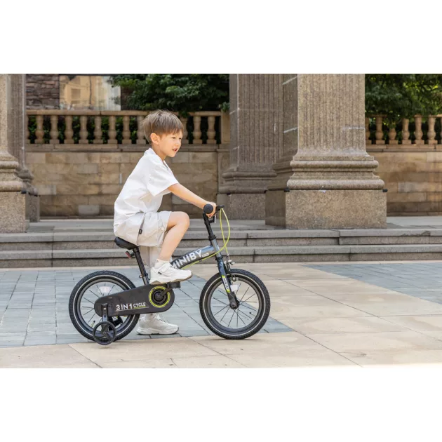QPLAY Miniby 3in1 kerékpár Blue, 2 - 8 év