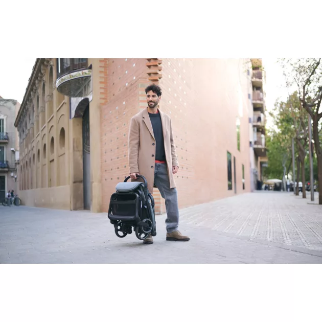 EASYWALKER Sport babakocsi Rockey M Pure Black