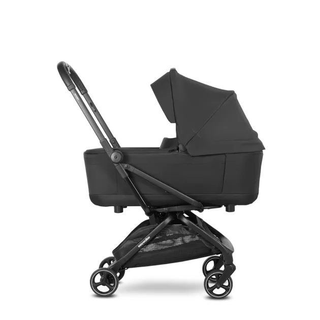 EASYWALKER Mózeskosár Rockey S/M/L - Pure Black