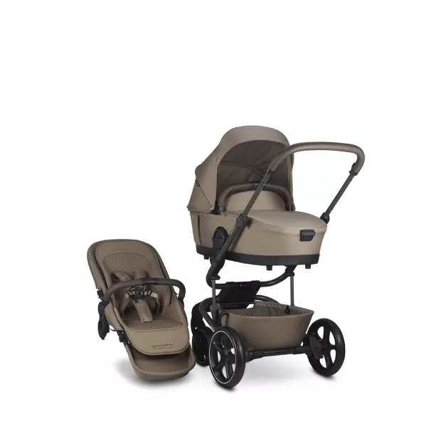 EASYWALKER XL szett kombinált Harvey NXT babakocsi tartozékokkal Mocha Brown