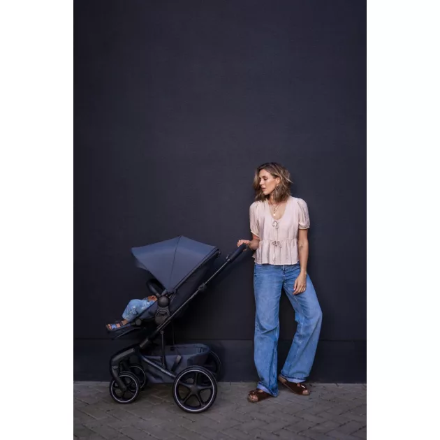EASYWALKER XL szett kombinált Harvey NXT babakocsi tartozékokkal Moss Green
