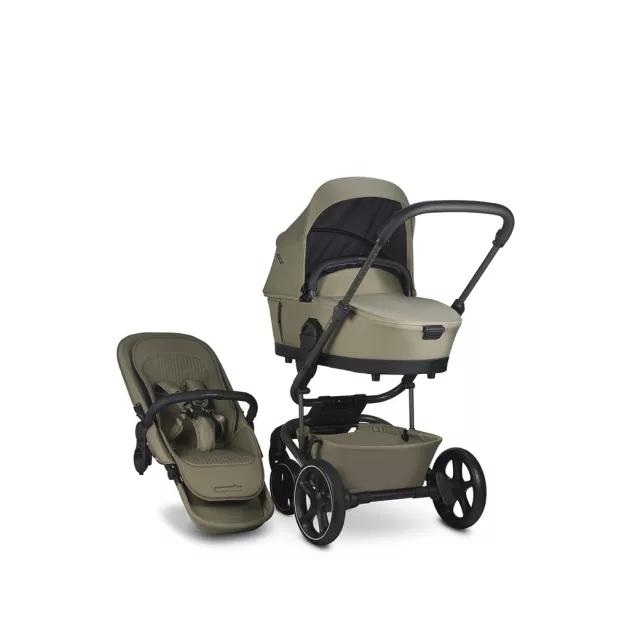 EASYWALKER XL szett kombinált Harvey NXT babakocsi tartozékokkal Moss Green