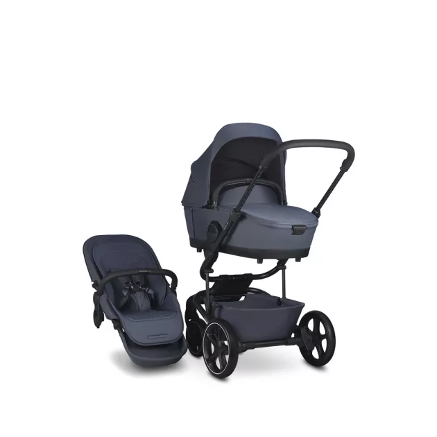 EASYWALKER XL szett kombinált Harvey NXT babakocsi kiegészítőkkel Mély Kék