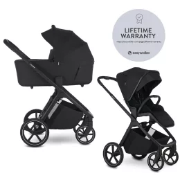 EASYWALKER Kombinált babakocsi Zoey Go - Pure Black