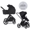 EASYWALKER Kombinált babakocsi Zoey Go Pure Black