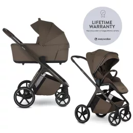 EASYWALKER Kombinált babakocsi Zoey Go - Chestnut Brown