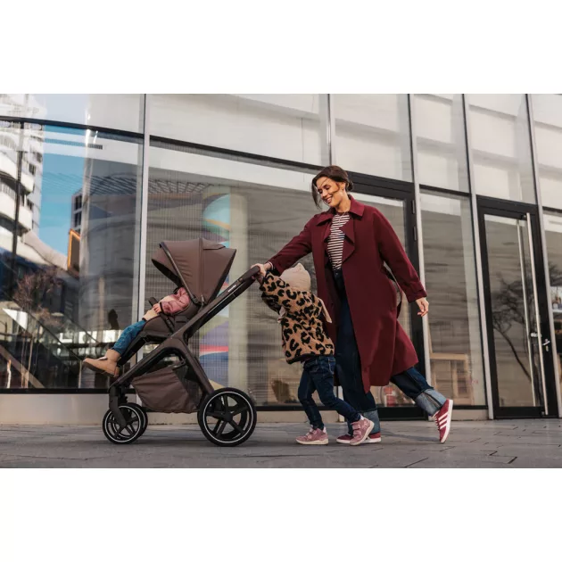 EASYWALKER Kombinált babakocsi Zoey Chestnut Brown