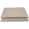 EKO 2 darabos pamut ágyneműhuzat kiságyhoz Dark Beige 40x60cm, 90x120cm