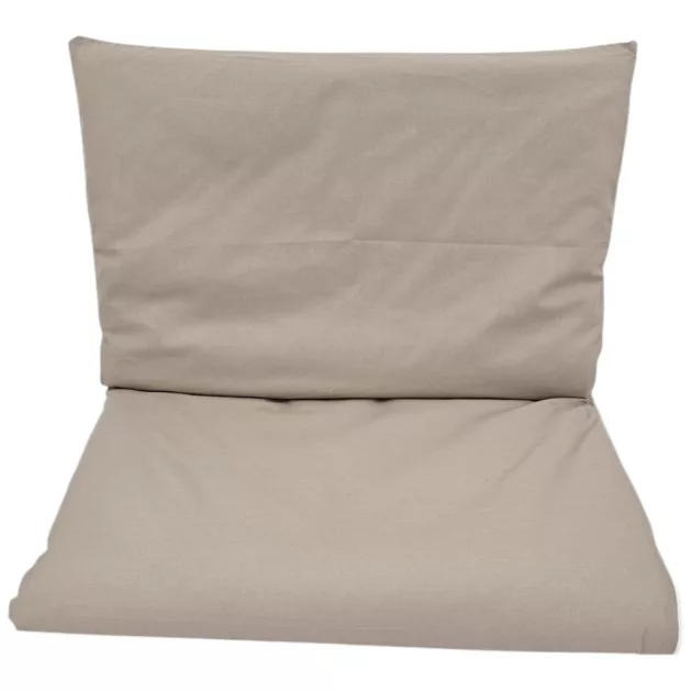 EKO 2 darabos pamut ágyneműhuzat kiságyhoz Dark Beige 40x60cm, 90x120cm