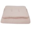 EKO Ágynemű szett 2 részes muszlin 30x40 cm, 75x100 cm - Powder pink