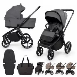 MUUVO Kombinált babakocsi 2in1 Fold - Iron Graphite