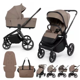 MUUVO Kombinált babakocsi 2in1 Fold - Mokka