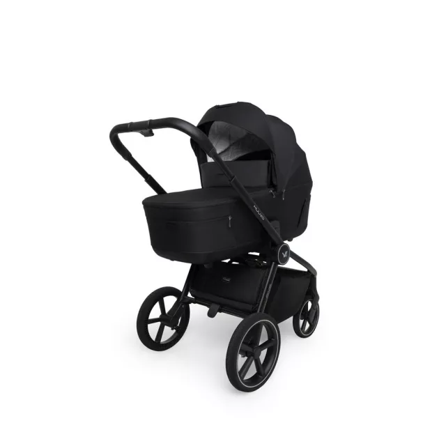 MUUVO Kombinált babakocsi Five 2 az 1-ben Classic Black
