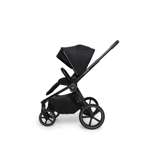 MUUVO Kombinált babakocsi Five 2 az 1-ben Classic Black