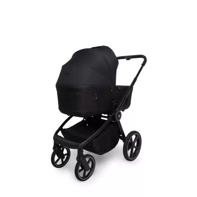 MUUVO Kombinált babakocsi Five 2 az 1-ben Classic Black