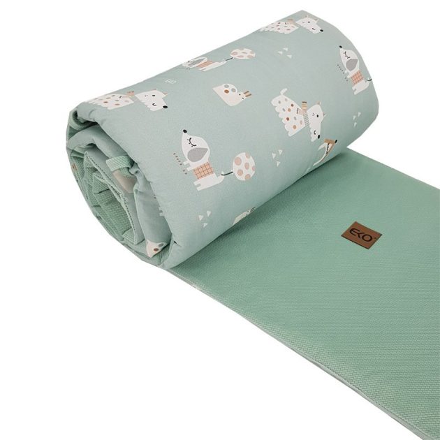 EKO Rácsvédő Velvet Dogs 360x35 cm - Mint