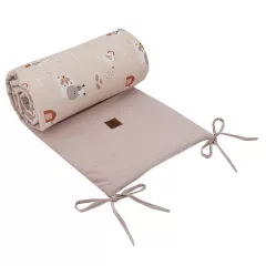 EKO Rácsvédő Velvet My farm 360x35 cm - Powder pink