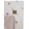 EKO takaró pamut kétoldalas bársonyos alátéttel Meadow 100x80cm - Beige 