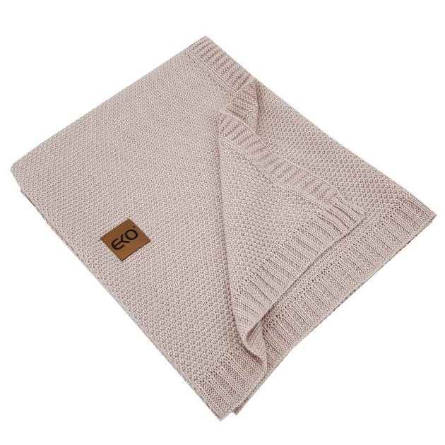 EKO Bambusz takaró 100x80 cm - Powder rózsaszín