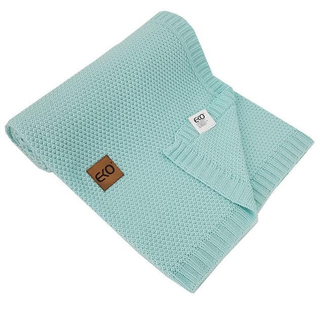EKO Bambusz takaró 100x80 cm - Turquise