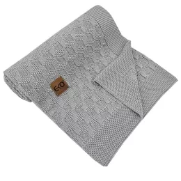 EKO Bambusz takaró 80x100cm - Light Grey