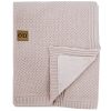 EKO Kötött takaró béléssel 100x80 cm - Rózsaszín