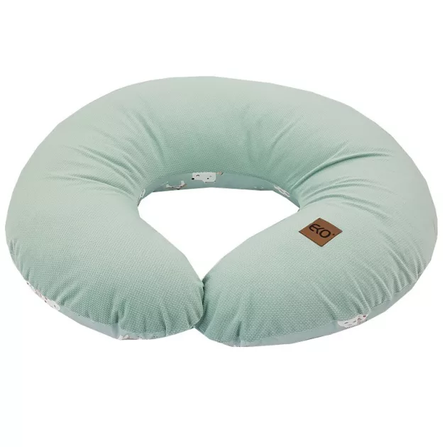 EKO Szoptatós párna kicsi Velvet Dogs 60x60 cm - Mint