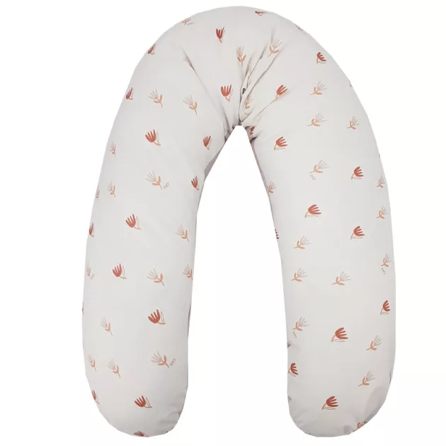 EKO Szoptatós párna Velvet Meadow 180cm - Beige