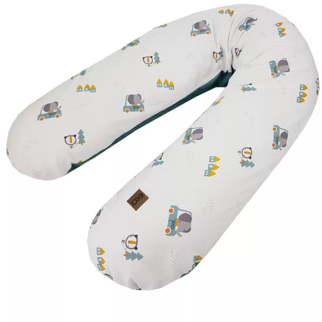 EKO Szoptatós párna Velvet 180cm - Cars