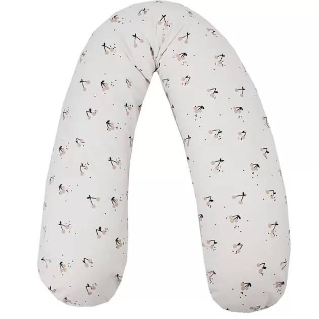 EKO Szoptatós párna Velvet 180cm - Cherry