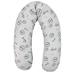 EKO Szoptatós párna Velvet Lion 180 cm - bézs