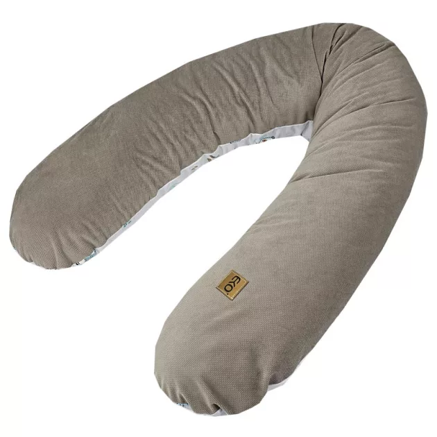 EKO Szoptatós párna Velvet Lion 180 cm - bézs