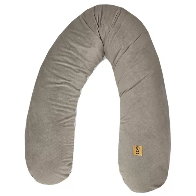 EKO Szoptatós párna Velvet Lion 180 cm - bézs