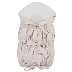   EKO 75x75 cm méretű, kókusz kivehető betéttel ellátott, zsinóros takaró - Bees Beige