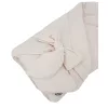 EKO Muszlin pólya kókusz kivehető betéttel és masnival 75x75 cm - Beige