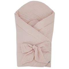   EKO Muszlin pólya megerősítés nélkül 75x75 cm - Powder pink