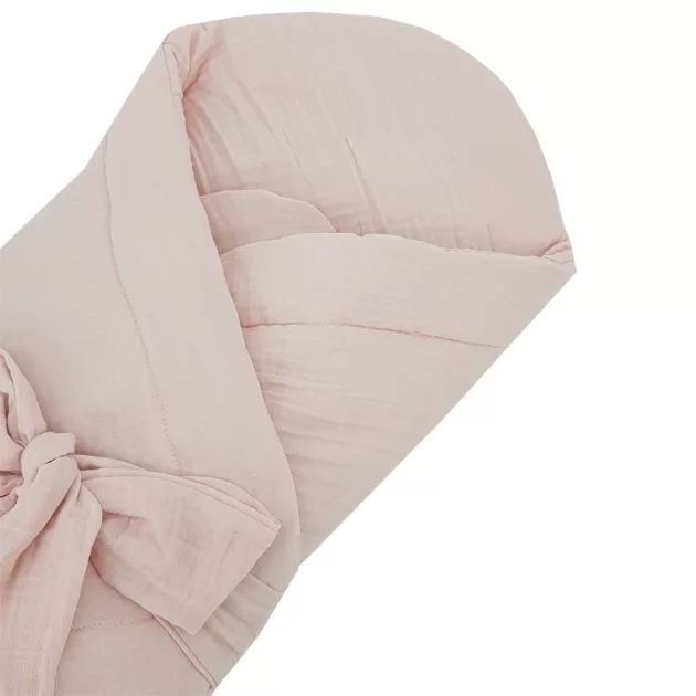 EKO Muszlin pólya megerősítés nélkül 75x75 cm - Powder pink