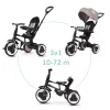 QPLAY Tricikli Rito eva Grey, kor 10-72 hónap