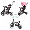 QPLAY Tricikli Rito eva Pink, 10-72 hónap