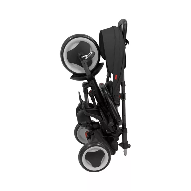 QPLAY Tricikli Rito eva plus Black, életkor 10-72 hónap