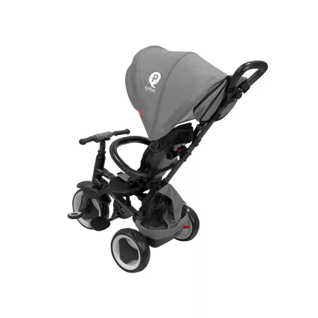 QPLAY Tricikli Rito eva plus Grey, életkor 10-72 hónap