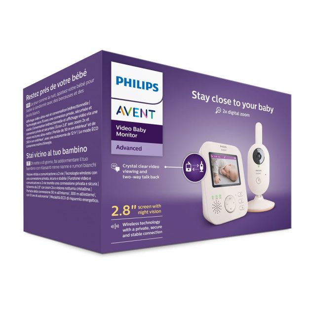 Philips AVENT SCD881 Digitális videó monitor