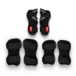   QPLAY Gyermek védőfelszerelés Fekete, méret S, kor 3-5 év