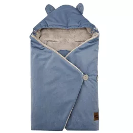 EKO Babahordozóba való bundazsák - kék