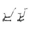 QPLAY Sema Pro 5in1 Roller / Futóbicikli 1-6 éves korig, 50 kg-ig - Black