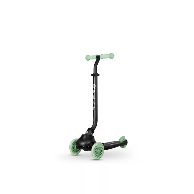QPLAY futóbicikli / roller Sema Evo LED fényekkel Jade Green, kor 1 - 6 év, 50 kg-ig