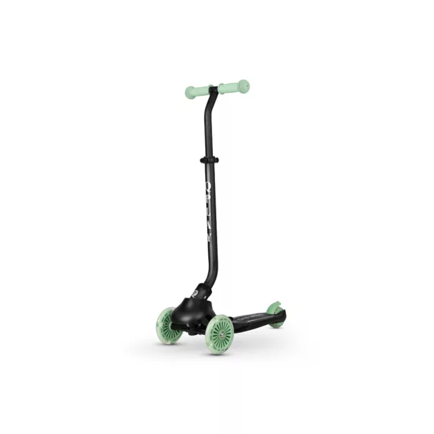QPLAY futóbicikli / roller Sema Evo LED fényekkel Jade Green, kor 1 - 6 év, 50 kg-ig