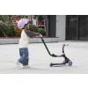 QPLAY futóbicikli/roller Sema Evo LED fényekkel Violet, kor 1 - 6 év, 50 kg-ig