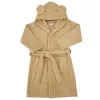 EKO Köntös pamutból kapucnival és fülekkel méret 80-86 - Beige